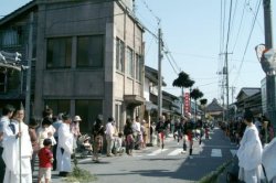 日吉神社神幸神事の様子